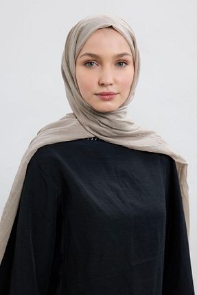 شال قهوه ای زنانه Qef - کد 933192170