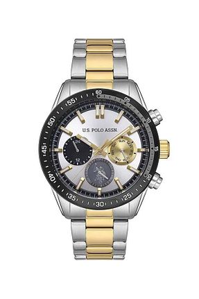 ساعت مچی متالیک مردانه 45 میلی متر U.S. Polo Assn. - کد 746278797