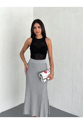 بلوز مشکی زنانه ساده Fanori Woman - کد 934794689
