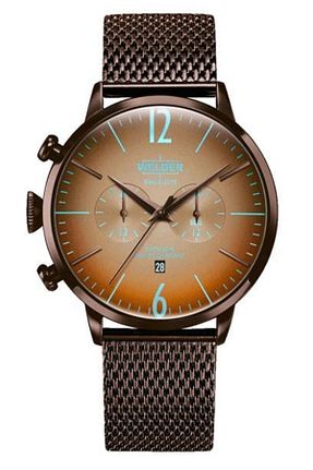 ساعت مچی سفید مردانه 45 میلی متر Welder Moody - کد 768466155