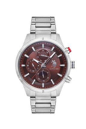 ساعت مچی طوسی مردانه 41-45 میلی متر U.S. Polo Assn. - کد 475476953