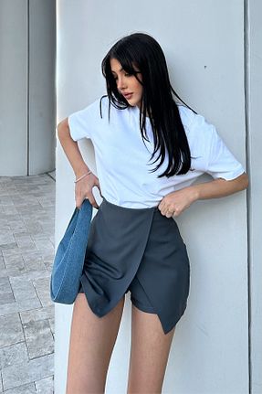 تیشرت سفید زنانه رگولار snow basic - کد 933259341