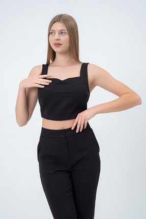 بلوز مشکی زنانه Kalp Shahiqa - کد 672514146