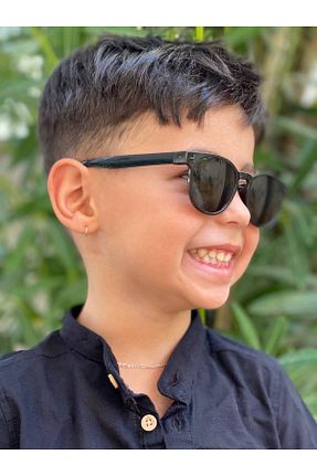 عینک آفتابی مشکی بچه گانه UV400 Genel Markalar - کد 848714617