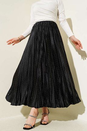 دامن حجاب مشکی زنانه کلوش YAZGI MODA - کد 933259857
