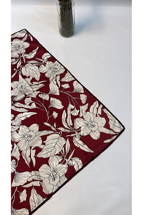 روسری زرشکی 90 x 90 Onur - کد 933236243