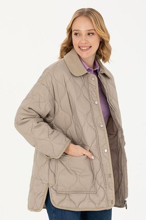 پالتو پشمی مشکی زنانه بدون آستر U.S. Polo Assn. - کد 770261867