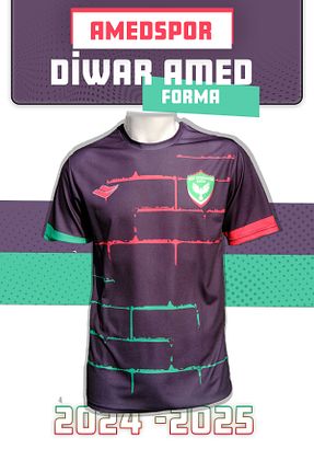 لباس فرم فوتبال مشکی مردانه Amed Spor - کد 933965046