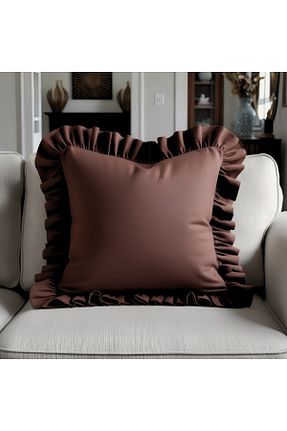 کوسن و روکش کوسن قهوه ای پنبه ای Bc Home - کد 790552748