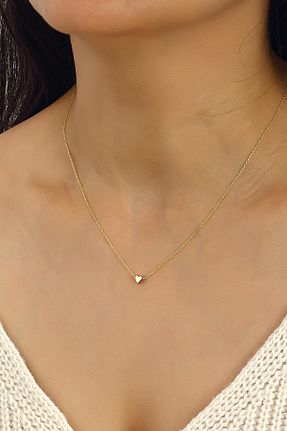 گردنبند نقره طلائی زنانه 925 عیار Rachon - کد 378098385