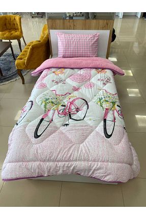 لحاف تکنفره صورتی Silikon Sudemhome - کد 934091229