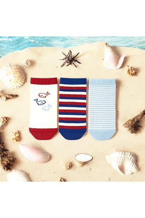 جوراب رنگی بچه گانه پنبه ای JUST SOCKS - کد 934089263