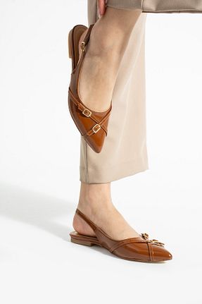 کفش کژوال قهوه ای زنانه چرم مصنوعی Extra Shoes İstanbul - کد 933271725