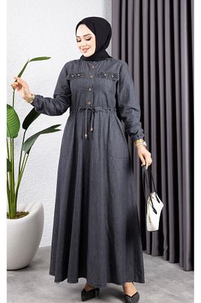 لباس حجاب مشکی زنانه رگولار HARMAN BUTİK - کد 904396943
