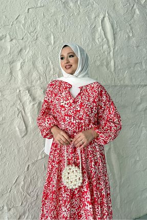 لباس صورتی زنانه بافتنی Rimel Moda - کد 933324942