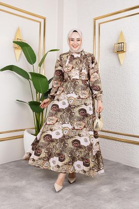 ست بالاتنه و پائین تنه حجاب سرمه ای زنانه رگولار HARMAN BUTİK - کد 936167331