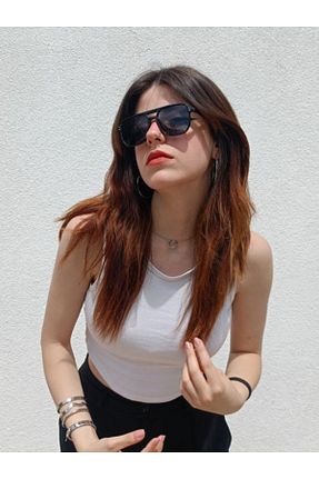 عینک آفتابی مشکی زنانه 54 Sunglasses - کد 933323200