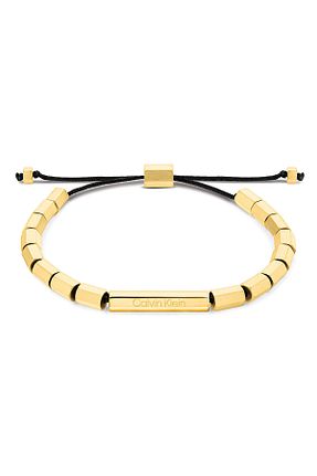 دستبند استیل (فولاد) طلائی مردانه استیل (فولاد) Calvin Klein - کد 383714152