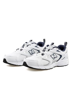 کفش اسنیکر سفید زنانه بند دار New Balance - کد 920543295