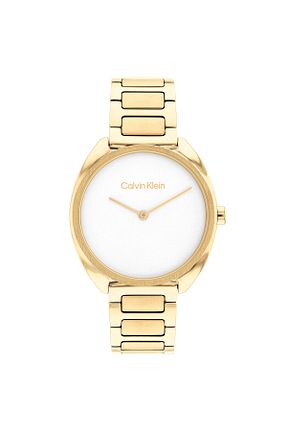 ساعت مچی طلائی زنانه 31-35 میلی متر Calvin Klein - کد 727791350