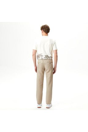 شلوار بژ مردانه مخلوط کتان Nautica - کد 825450083