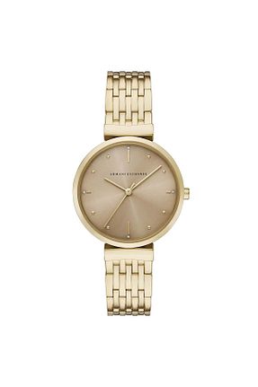 ساعت مچی طلائی زنانه 36-40 میلی متر Armani Exchange - کد 925753939