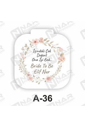 آینه سرمه ای پلاستیک Nar Promosyon - کد 831665553
