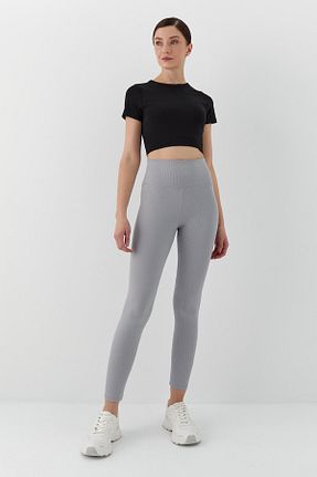 ساق شلواری طوسی زنانه بافتنی Shopping Shop - کد 933327270