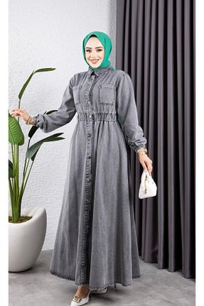 لباس حجاب مشکی زنانه رگولار HARMAN BUTİK - کد 882314121