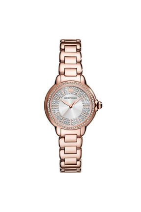 ساعت مچی صورتی زنانه 31-34 میلی متر Emporio Armani - کد 862475026