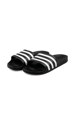 دمپائی اسپرت مشکی مردانه چرم مصنوعی adidas - کد 749189759