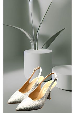 کفش مجلسی متالیک زنانه پارچه ای Escarpinshoes - کد 922452056