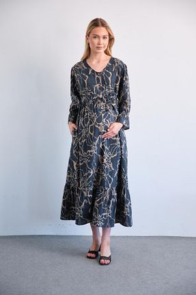 لباس بارداری سرمه ای زنانه بافتنی BUSA - کد 933337857