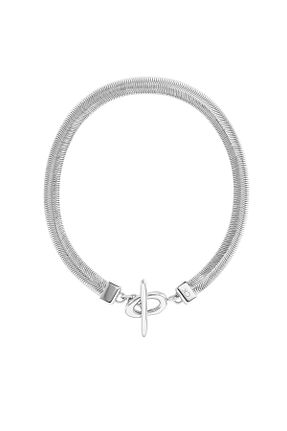 گردنبند استیل ( فولاد ) متالیک زنانه استیل (فولاد) Calvin Klein - کد 816082152