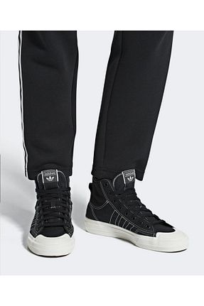 کفش اسنیکر مشکی زنانه بند دار adidas - کد 790304084