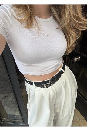 کمربند طلائی زنانه چرم مصنوعی KİLİGİSTANBUL - کد 933347912