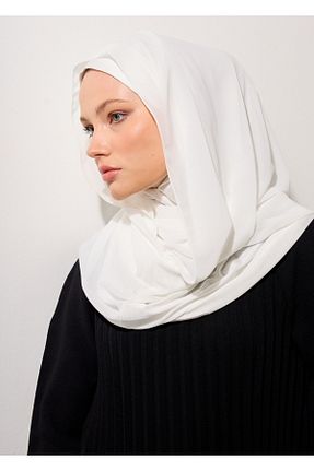 شال سفید زنانه پنبه پلی استر HOUSE OF MODEST - کد 933348856