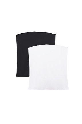 بلوز رنگی زنانه ساده Pull & Bear - کد 933367258