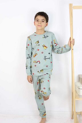 بالاتنه راحتی سبز بچه گانه %100 پنبه BennaKids - کد 894840712