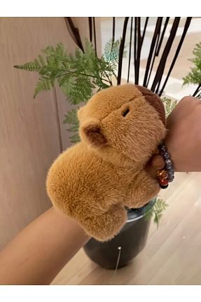اسباب بازی مخملی قهوه ای بچه گانه 25 cm Littleandmoreofficial - کد 933347184
