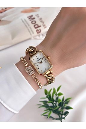 ساعت مچی زرد زنانه 36-40 میلی متر Daniel Klein - کد 793082828