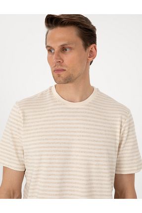 تیشرت سفید مردانه رگولار Pierre Cardin - کد 933361114
