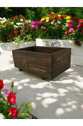 گلدان قهوه ای Krb Ahsap - کد 899353572