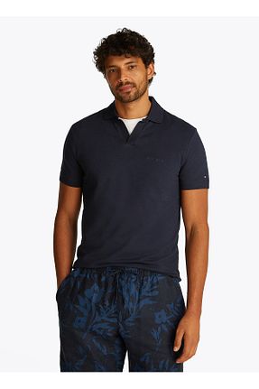 پولوشرت مشکی مردانه پنبه ای Tommy Hilfiger - کد 933433777