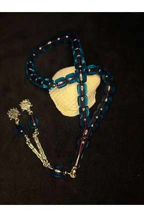 تسبیح سرمه ای کهربا YYBSTORE - کد 933431463