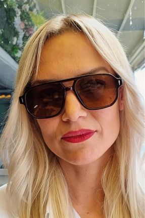 عینک آفتابی قهوه ای زنانه 55 Mood Agenda - کد 933439837