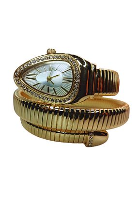 ساعت مچی سفید زنانه فلزی QUARTZ - کد 933461617