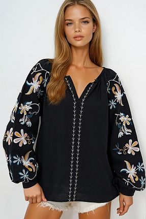بلوز رنگی زنانه رگولار VAGGON - کد 933474234