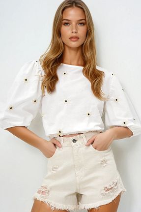 بلوز رنگی زنانه ساده VAGGON - کد 933474527