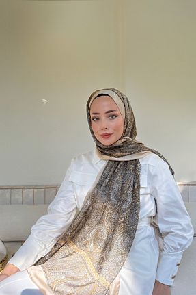 شال بژ زنانه ARMANDA - کد 933507781